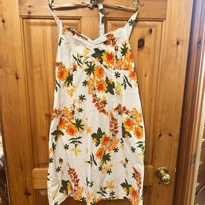 Floral Halter Dress